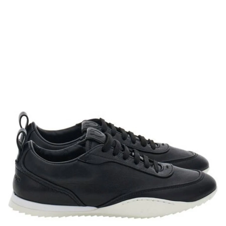 Detroit Leather Low-Top Sneakers, Size 7