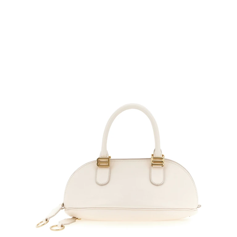 Balenciaga White Calfskin Handbag Bag - Women