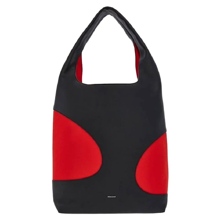 Ferragamo Cut Out-Detail Leather Tote Bag