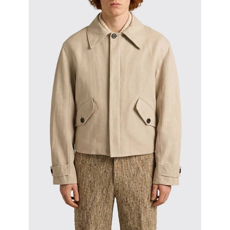 Jacket Men color Sand (MSS26COSMEAUSAUSBEICOT)