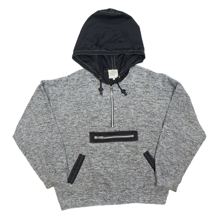 Mens Grey Hoodie M