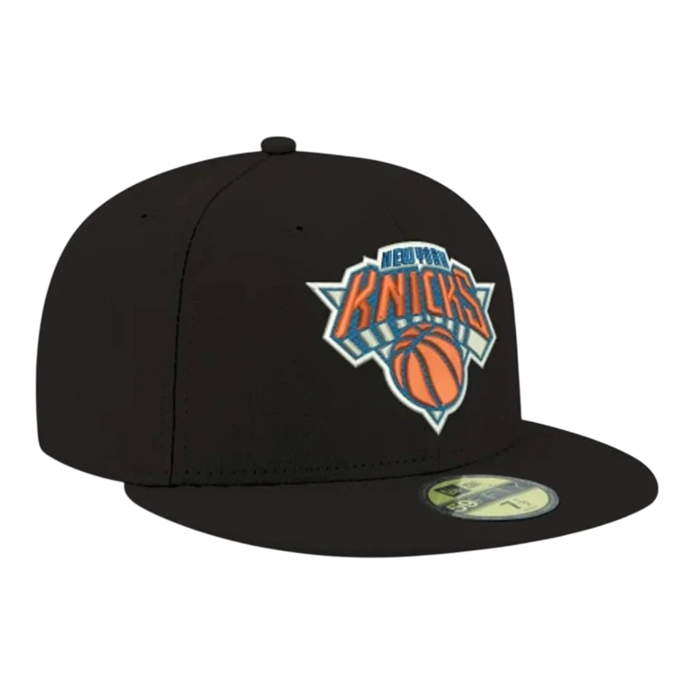 New Era 59fifty New York Knicks Black Otc Fitted Hat