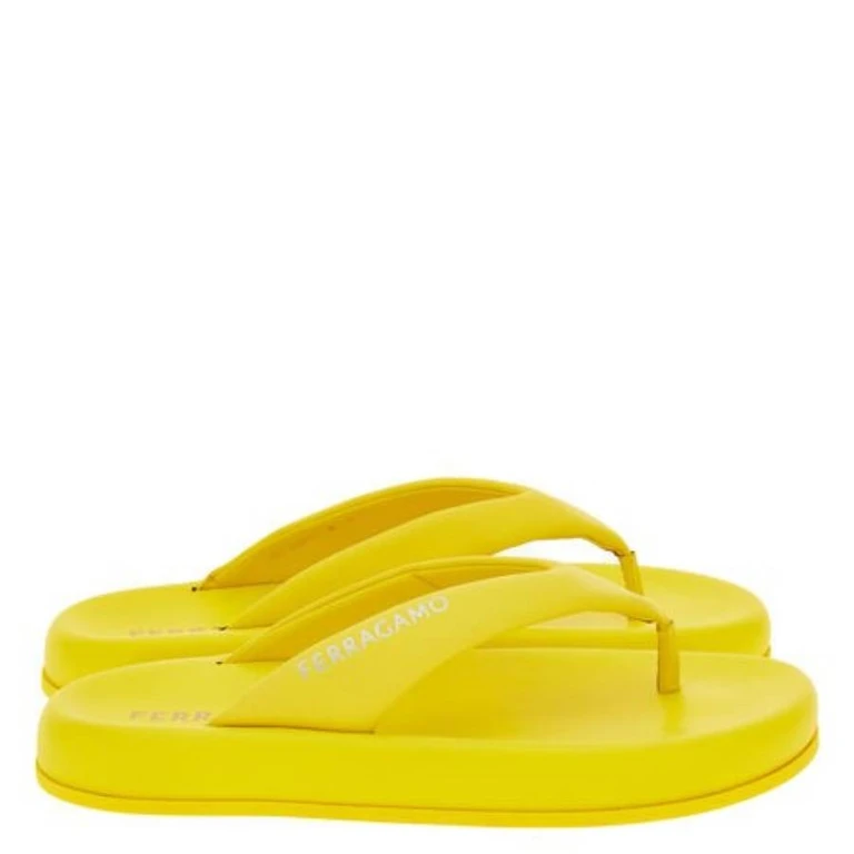 Ferragamo Dylan Platform Sandals, Size 9