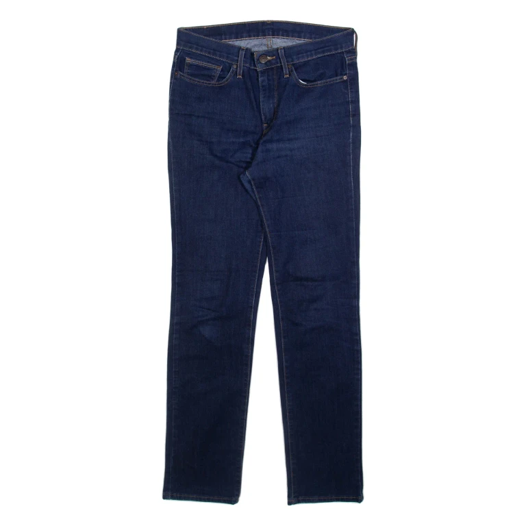 LEVI'S Womens Jeans Blue Slim Straight W28 L30