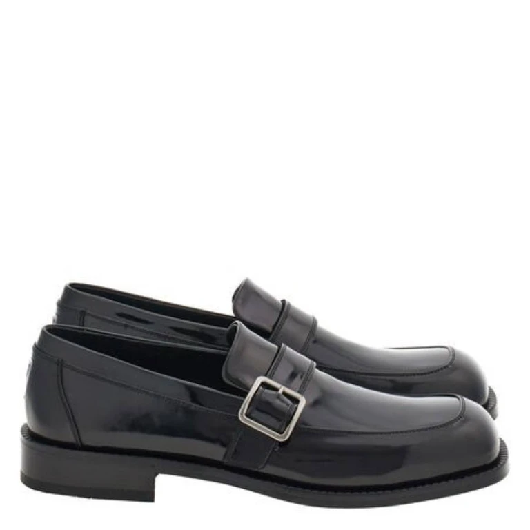 Patent Leather Monk-Strap Loafers (027188 772465)