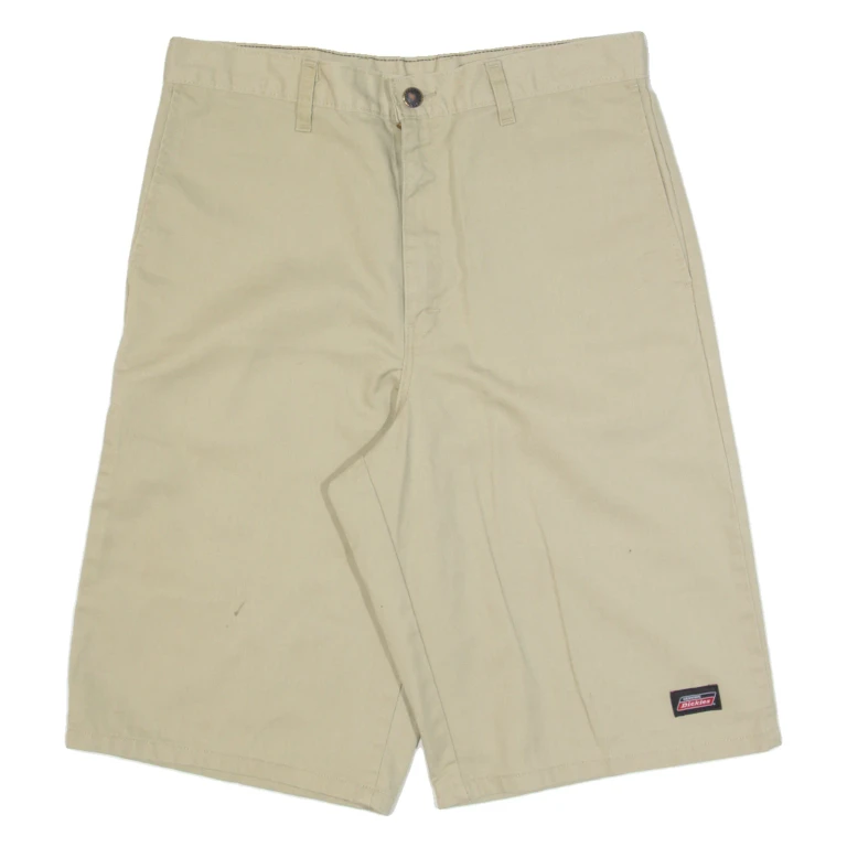 DICKIES Mens Casual Shorts Beige Relaxed M W32
