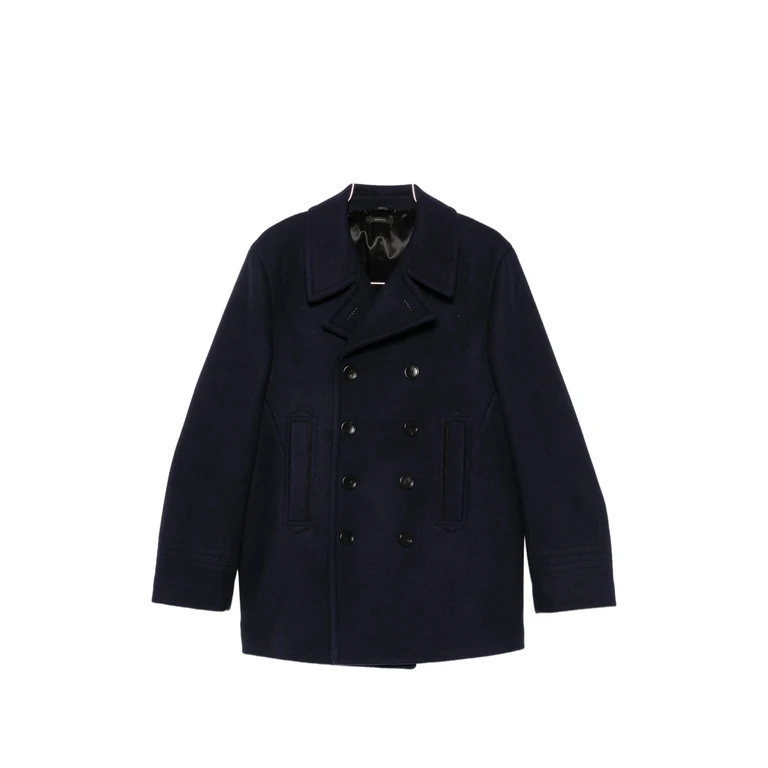 Double-breasted Peacoat