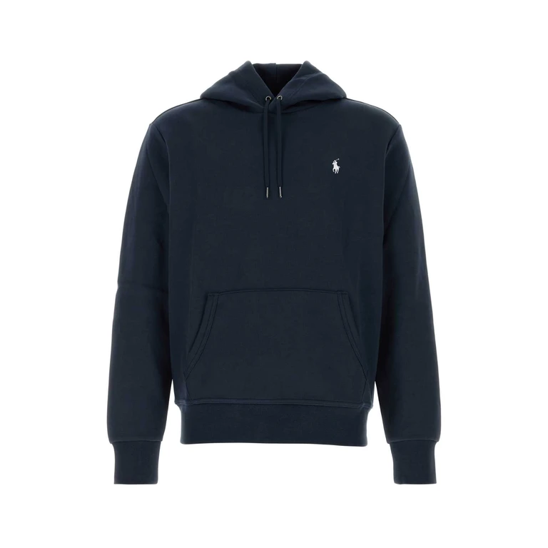 Polo Ralph Lauren Navy Blue Cotton Blend Sweatshirt Aviatornavyc1730 Exterior: Polyester Felpe - Men