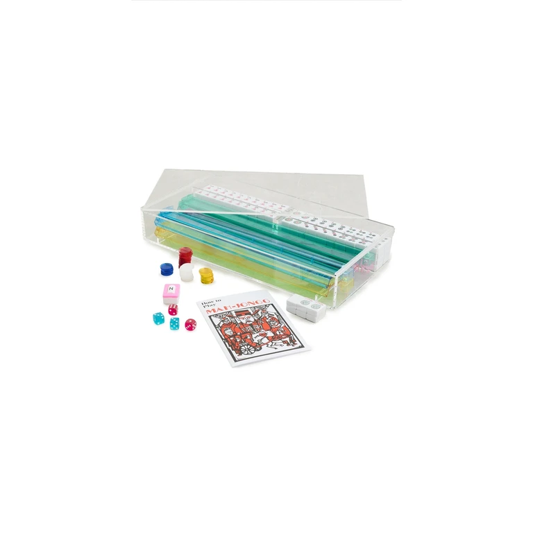 Mahjong Set Gift Box Multi Color One Size