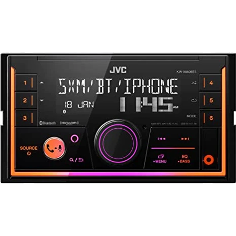 KW-X850BTS Single-DIN Car Stereo Receiver