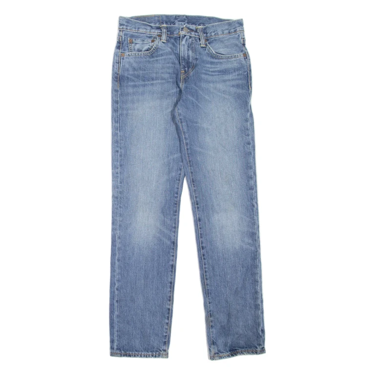 LEVI'S 511 Jeans Mens Blue Slim Straight Stone Wash W28 L30