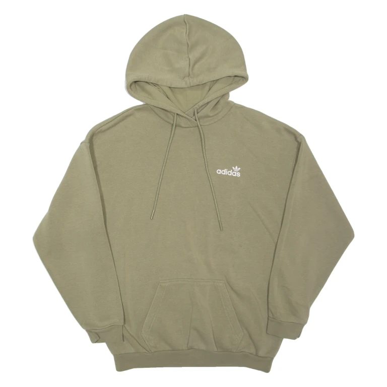 ADIDAS Womens Green Hoodie UK 6