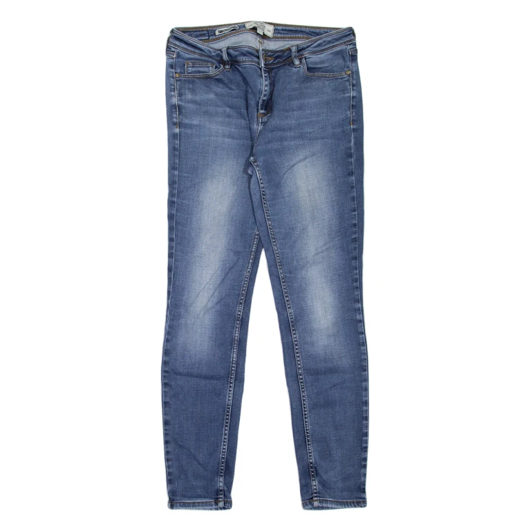 FAT FACE Womens Jeans Blue Slim Jegging Stone Wash W28 L28