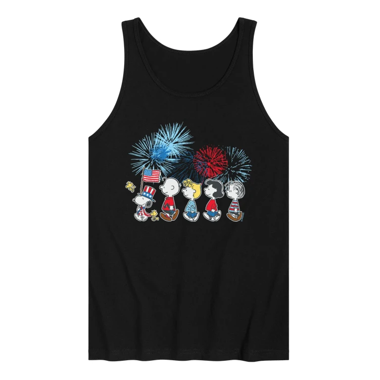 USA Parade - Men's Sleeveless Graphic Tank