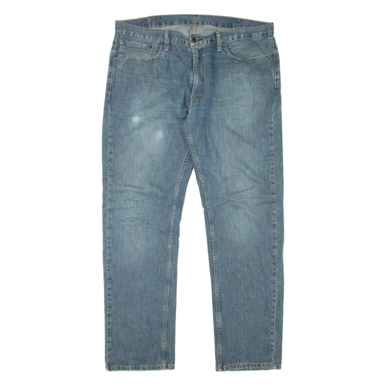 LEVI'S 559 Jeans Mens Blue Relaxed Straight Stone Wash W38 L34