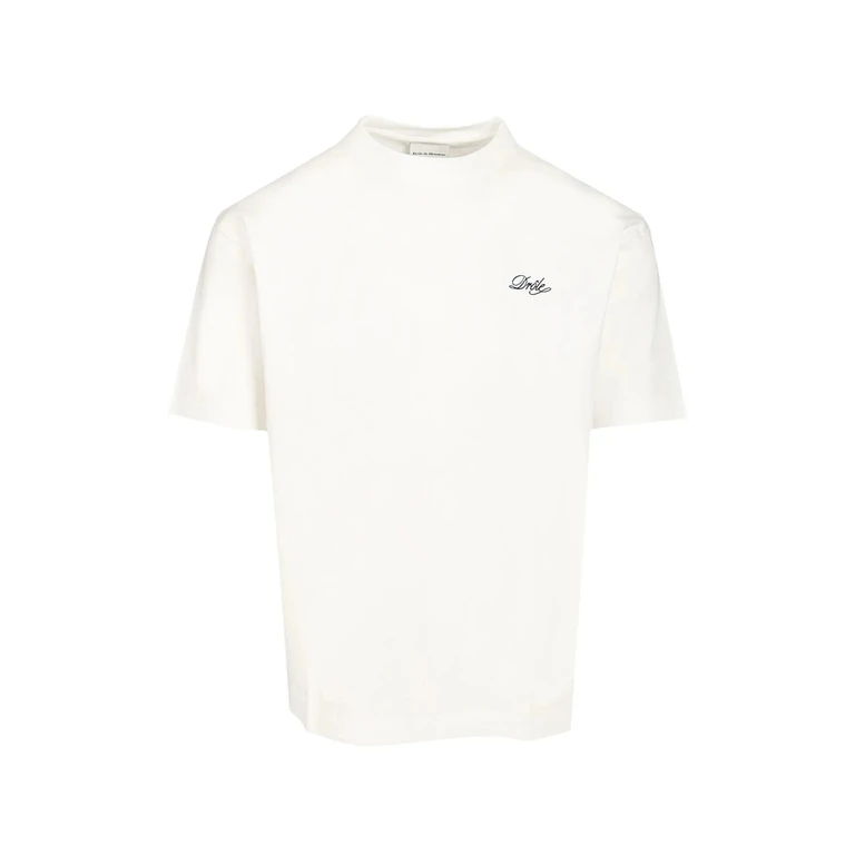 Drole De Monsieur Drôle Belissima Logo-embroidered T-shirt