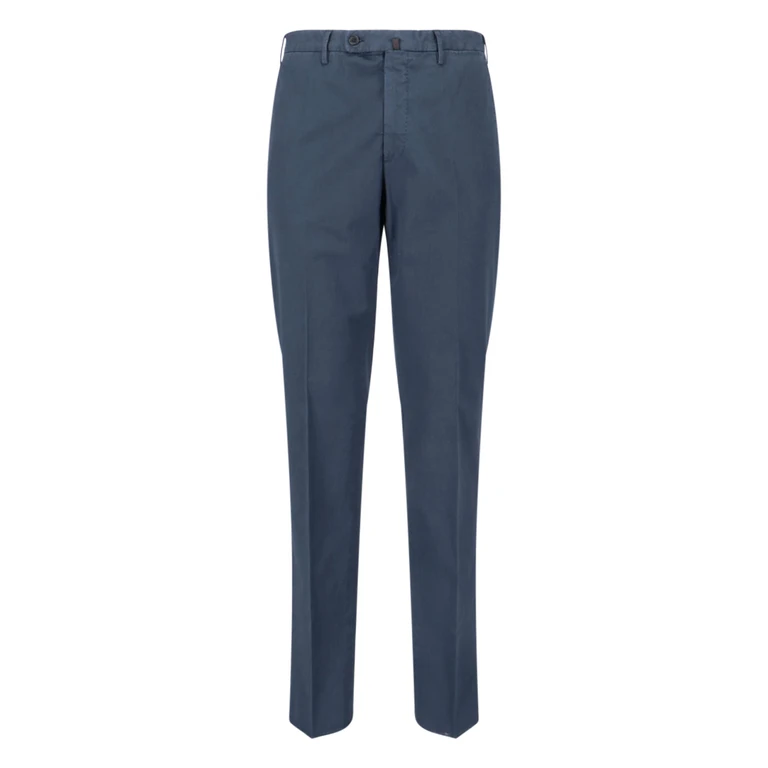Trousers Blue Cotton - Men