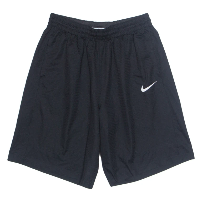 NIKE Mens Sports Shorts Black Relaxed L W30