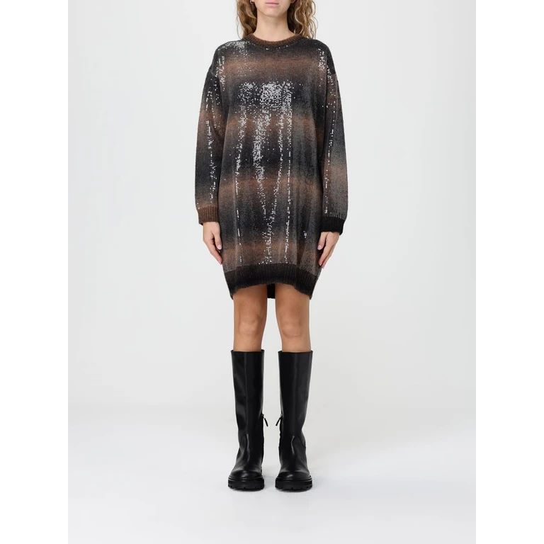 LIU JO Dress Woman color Brown (MF5488MA14RS9472)