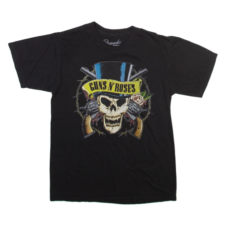 BRAVADO Guns N' Roses Mens Band T-Shirt Black M