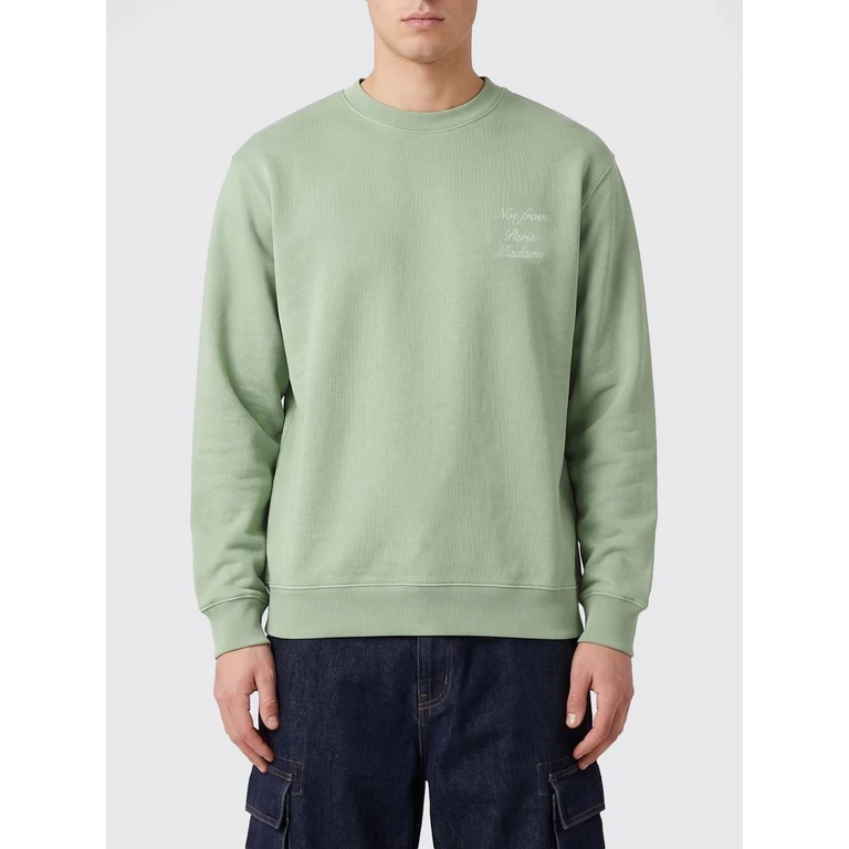 DRÔLE DE MONSIEUR Sweatshirt Men color Green (KSW157CO127LGN)
