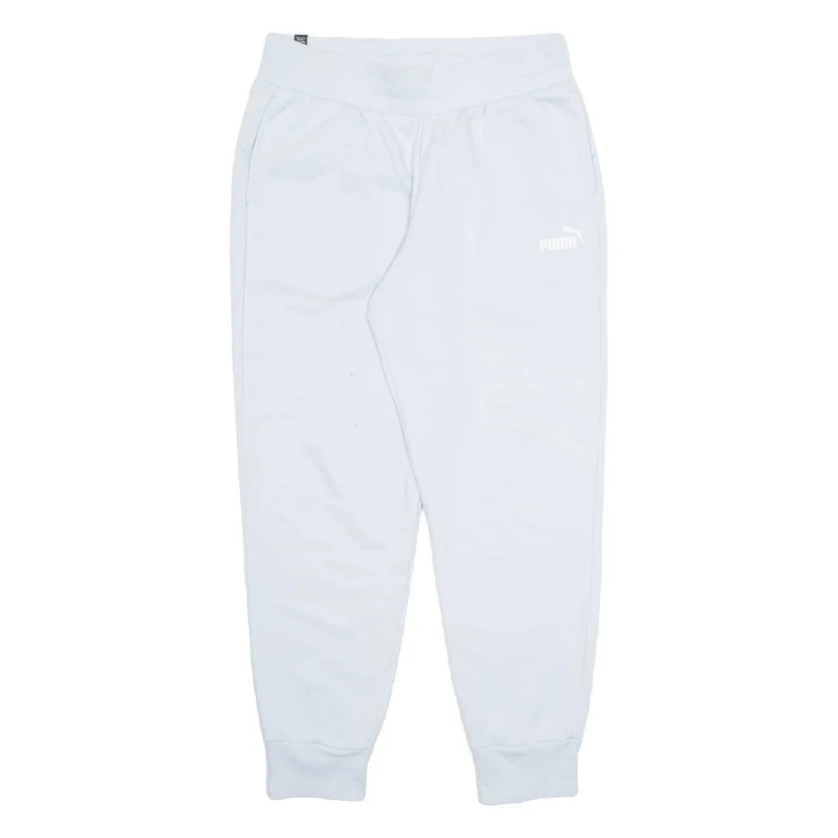 PUMA Mens Joggers Blue Tapered M W28 L27