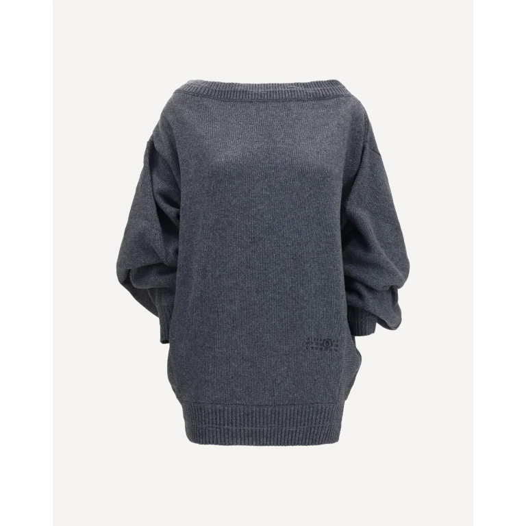 MM6 Wool-blend mini Dress with wide sleeves Female XS