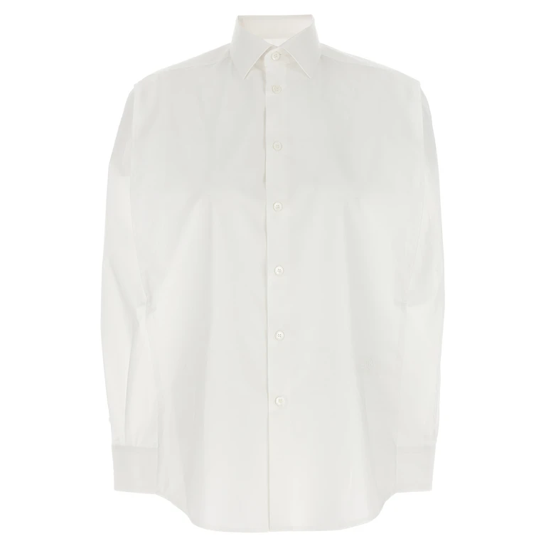 MM6 Maison Margiela White Cotton Blouse - Women