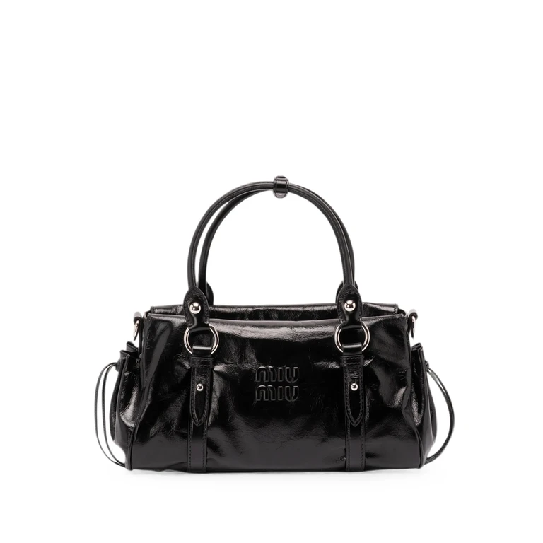 Miu Miu Logo-embossed Tote Bag