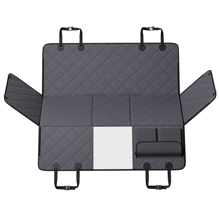 54 x 24 in Dog Car Seat Cover for Back Seat Waterproof 600D for Cars - Multicolor