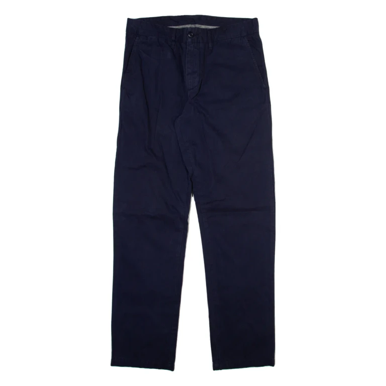 CARHARTT Mens Trousers Blue Regular Straight W30 L32