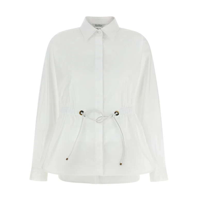 Max Mara White Cotton Blouse - Women