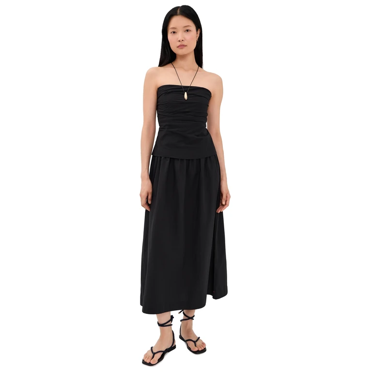 XIRENA Ciara Midi Dress Black XL