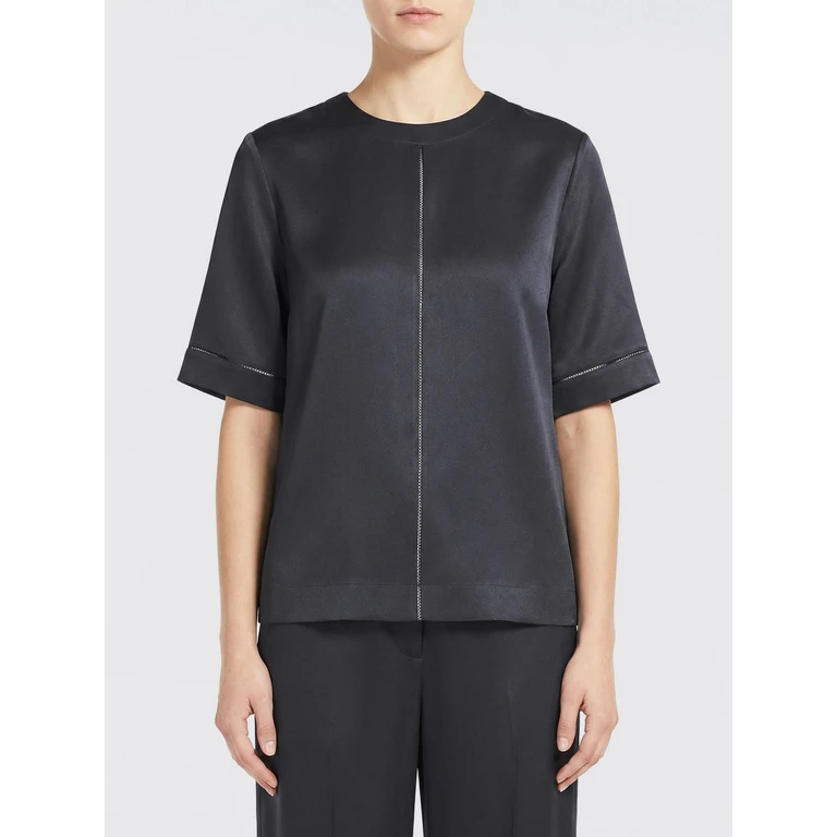 LOULOU DE SAISON Top Woman color Black (HAVANABLACK)