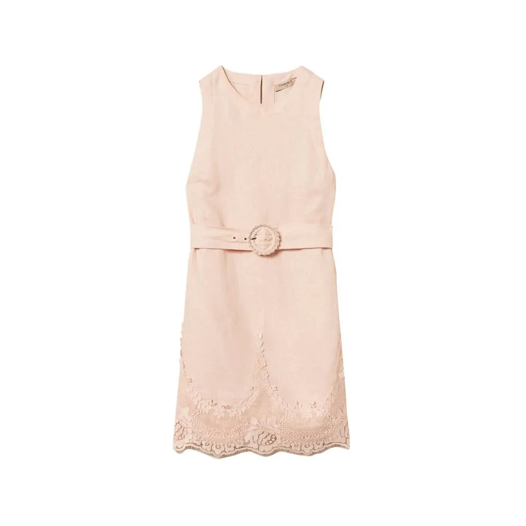Twin Set Mini Dress With Belt