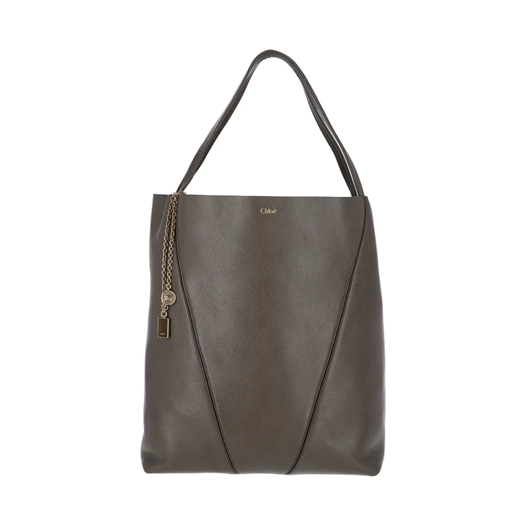 Chloè Bags Grey Cow Leather