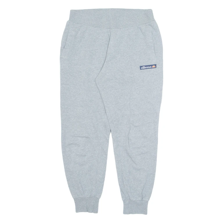 ELLESSE Womens Joggers Grey Tapered S W28 L27