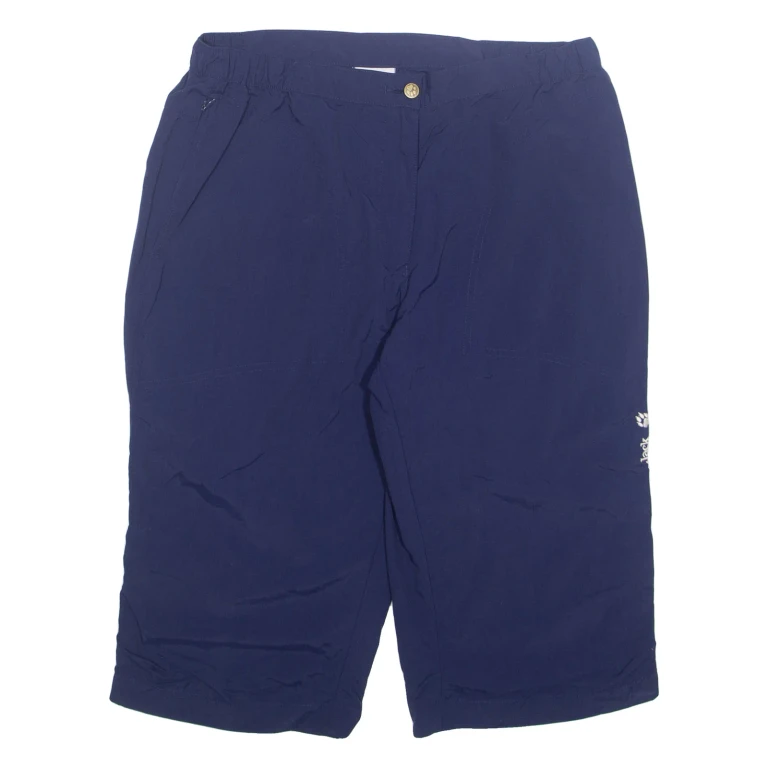 JACK WOLFSKIN Womens Casual Shorts Blue L W32