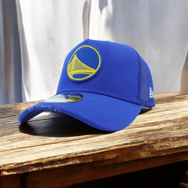 Men's NBA Gs Warriors 940 Snapback Trucker Torn Hats