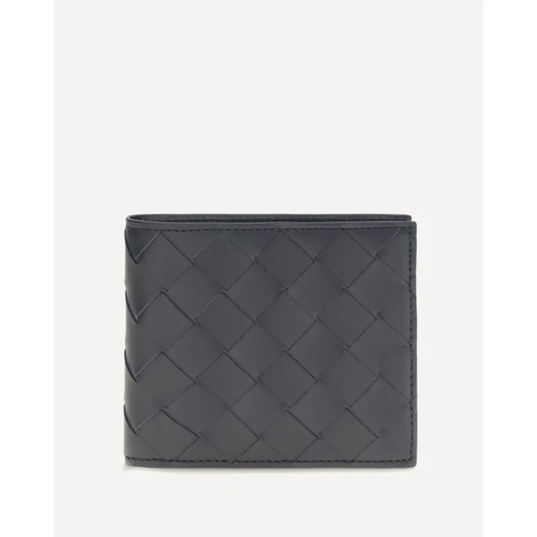 BOTTEGA VENETA Bifold leather Intrecciato Wallet Male UNI