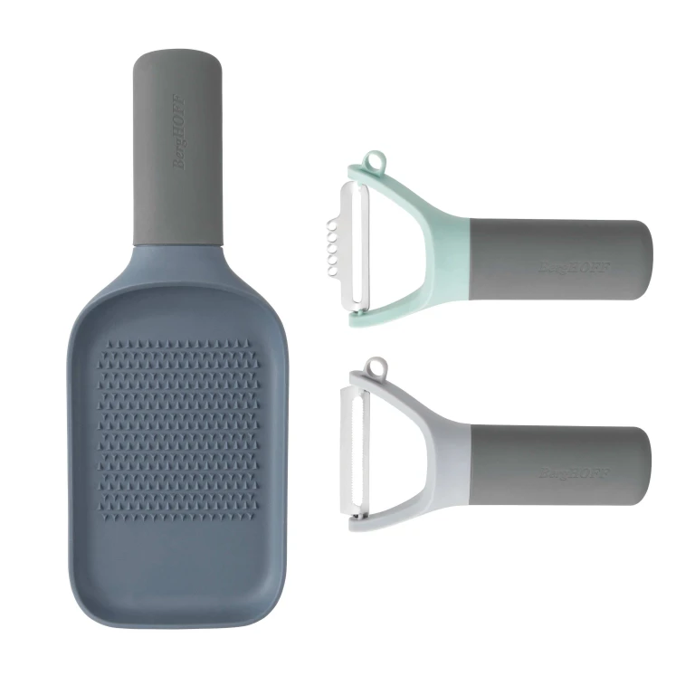 Leo 3pc Peeler and Grater Set