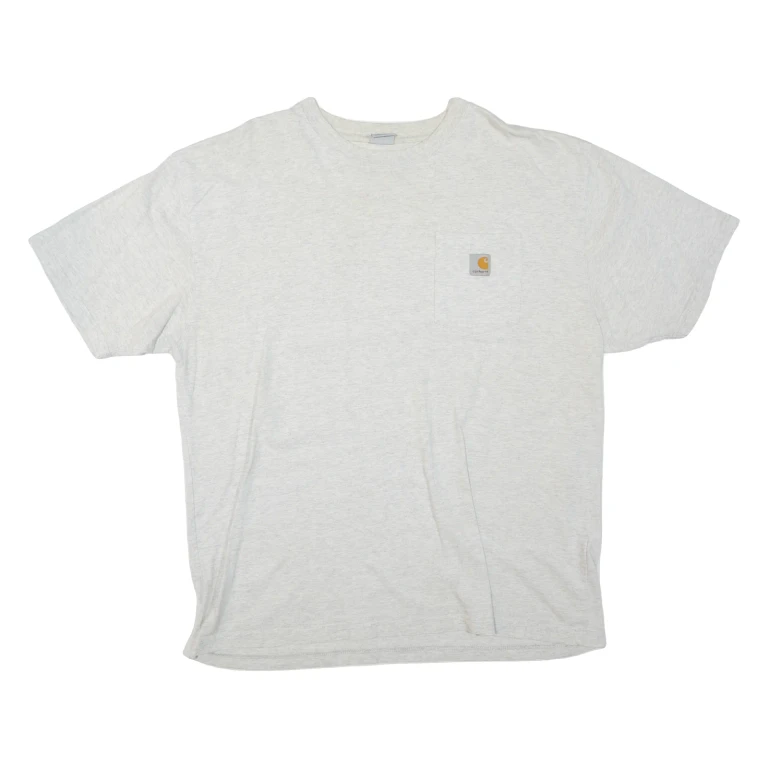 CARHARTT Mens T-Shirt Grey XL