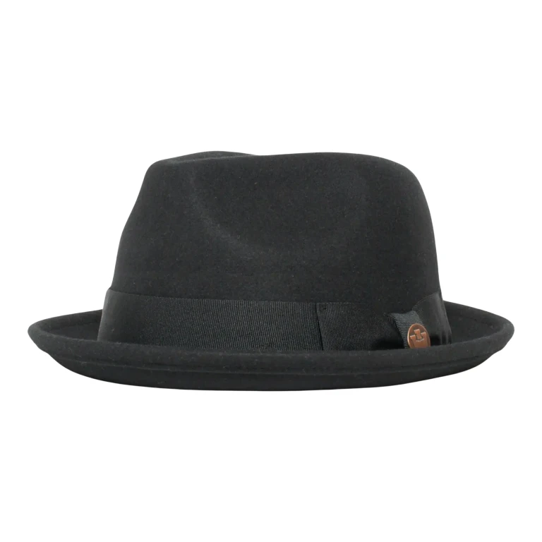 Goorin Bros Charlestowne Wool Fedora Hat Black