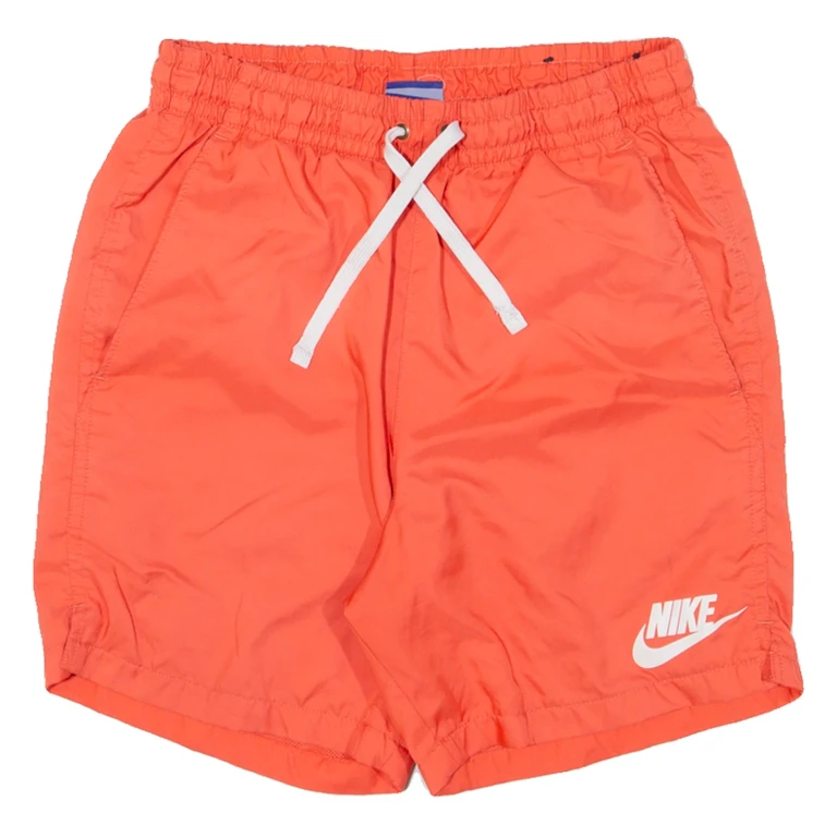 NIKE Mesh Lining Mens Swimming Shorts Pink Relaxed XS W26