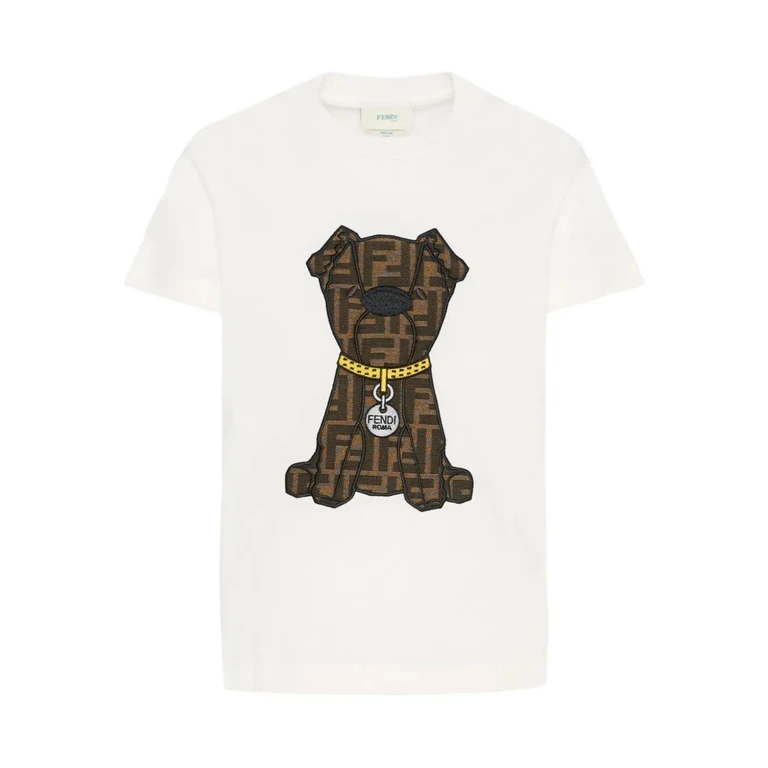 FENDI KIDS Tinto Jersey T-Shirt