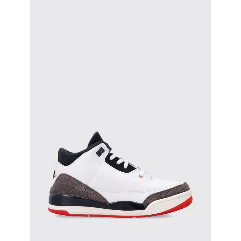 Boy's Jordan 3 Retro High-Top Leather Trainers (DM0966103)