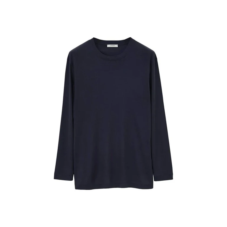 Lemaire Black Silk T-Shirt - Men