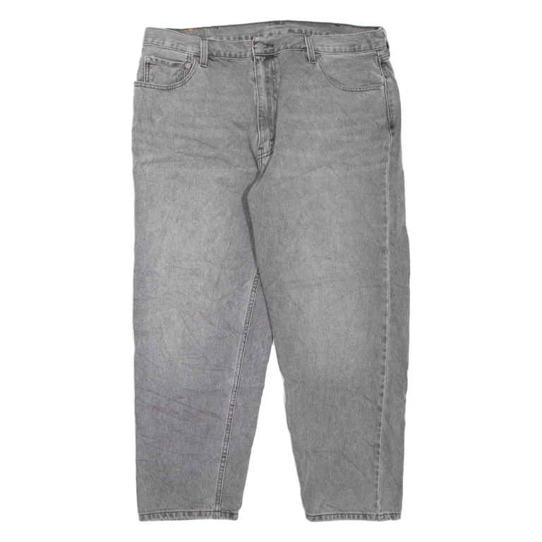 LEVI'S 550 Jeans 92 Mens Grey Relaxed Tapered W40 L30