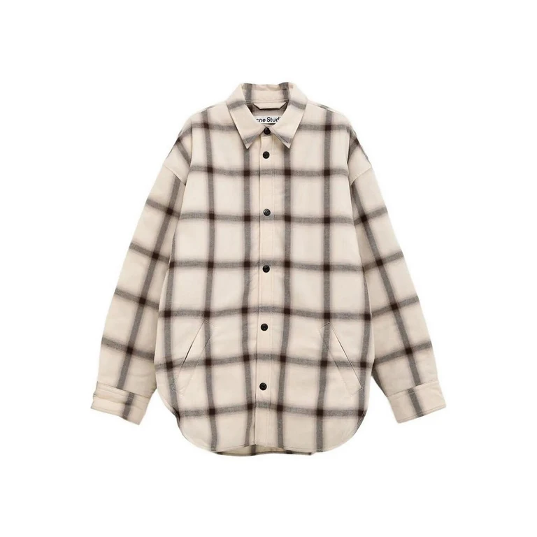Acne Studios Veste Casual - Multicolore (FNMNOUTW001189B90845BEIGEMULTI)