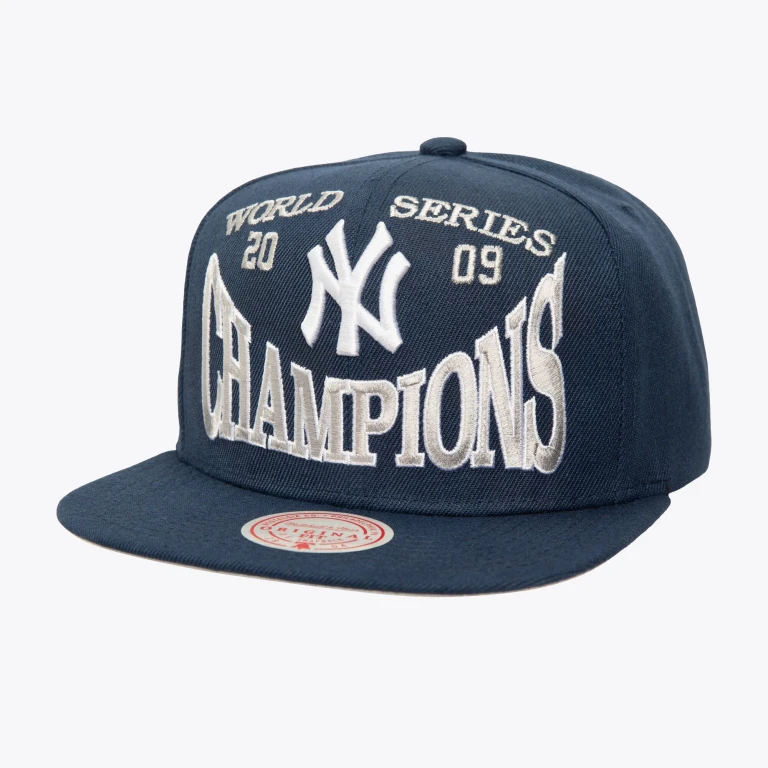 Men's MLB Big Champ Snapback Yankees 2009 Snapback Caps